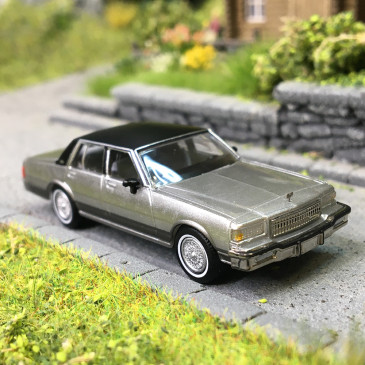 Chevrolet Caprice, argent, noir, 1987 - BREKINA 19723 - HO 1/87