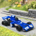 Tyrell 006 F1, Jackie Stewart n3, Grand Prix d'Afrique du sud, 1973 - BREKINA 22866 - HO 1/87