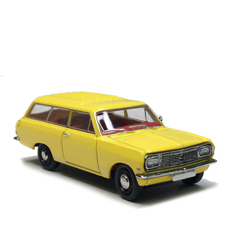 Opel Rekord B Caravan, jaune, 1965 - BREKINA 20475 - HO 1/87