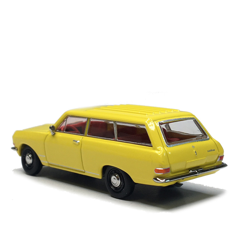 Opel Rekord B Caravan, jaune, 1965 - BREKINA 20475 - HO 1/87
