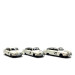 Ensemble de 3, Tatra 603/2, marathon de la route, 1965 - BREKINA 27333 - HO 1/87