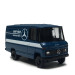 Mercedes Benz L 406D, MB service, 1977 - BREKINA 36869 - HO 1/87