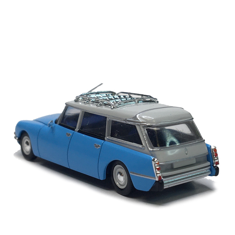 Citroën ID 21, break, bleu, gris, 1968 - SAI 2861 - HO 1/87