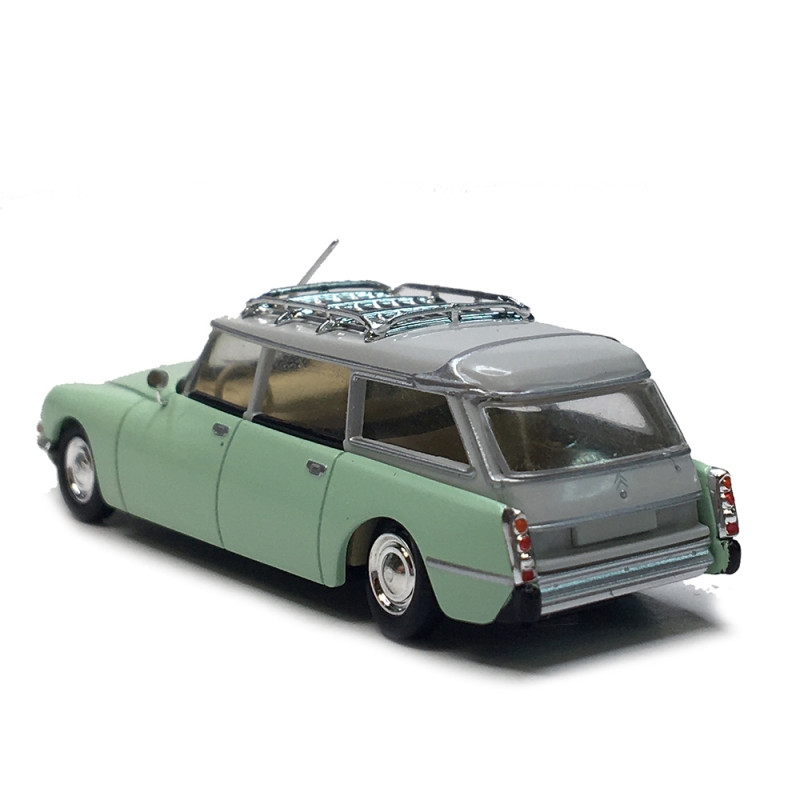 Citroën ID 21, break, vert, gris, 1968 - SAI 2867 - HO 1/87