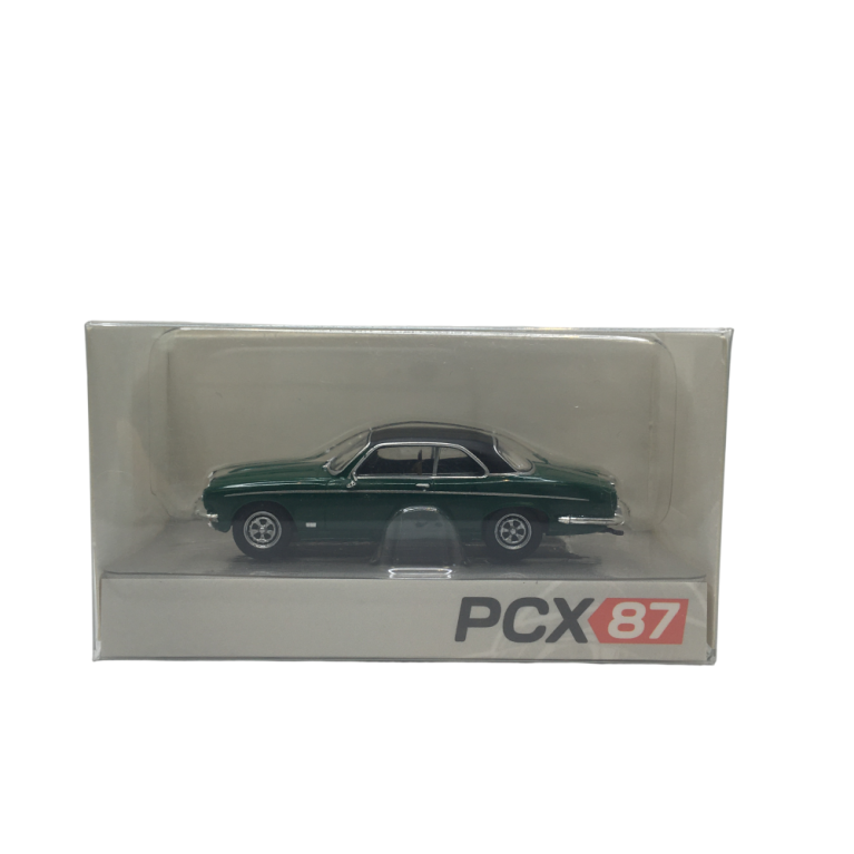 Jaguar XJ-C, vert, noir, 1973 - PCX 871570 - HO 1/87