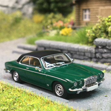 Jaguar XJ-C, vert, noir, 1973 - PCX 871570 - HO 1/87