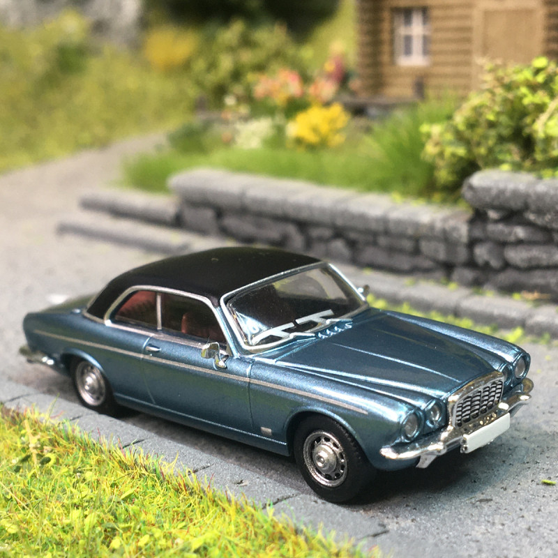 Jaguar XJ-C, bleu, noir, 1973 - PCX 871571 - HO 1/87