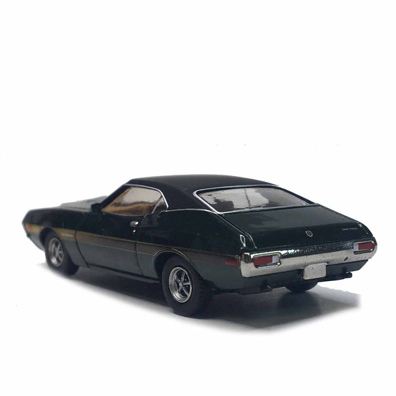 Ford Gran Torino, sport coupé, vert métallisé, noir, 1972 - BREKINA 18325 - HO 1/87