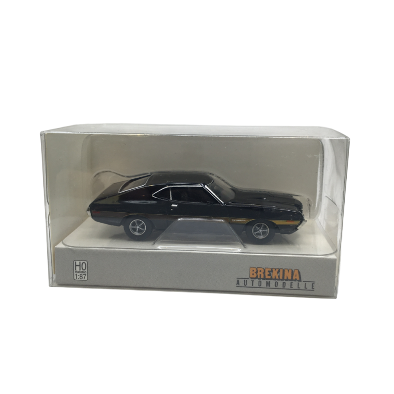 Ford Gran Torino, sport coupé, noir, 1972 - BREKINA 18327 - HO 1/87