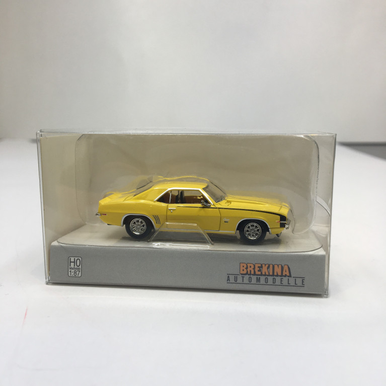 Chevrolet Camaro SS, jaune, 1969 - BREKINA 18377 - HO 1/87