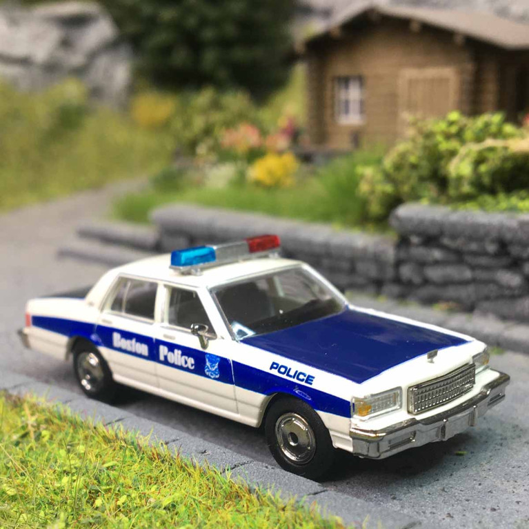 Chevrolet Caprice, Boston police, 1987 - BREKINA 19720 - HO 1/87