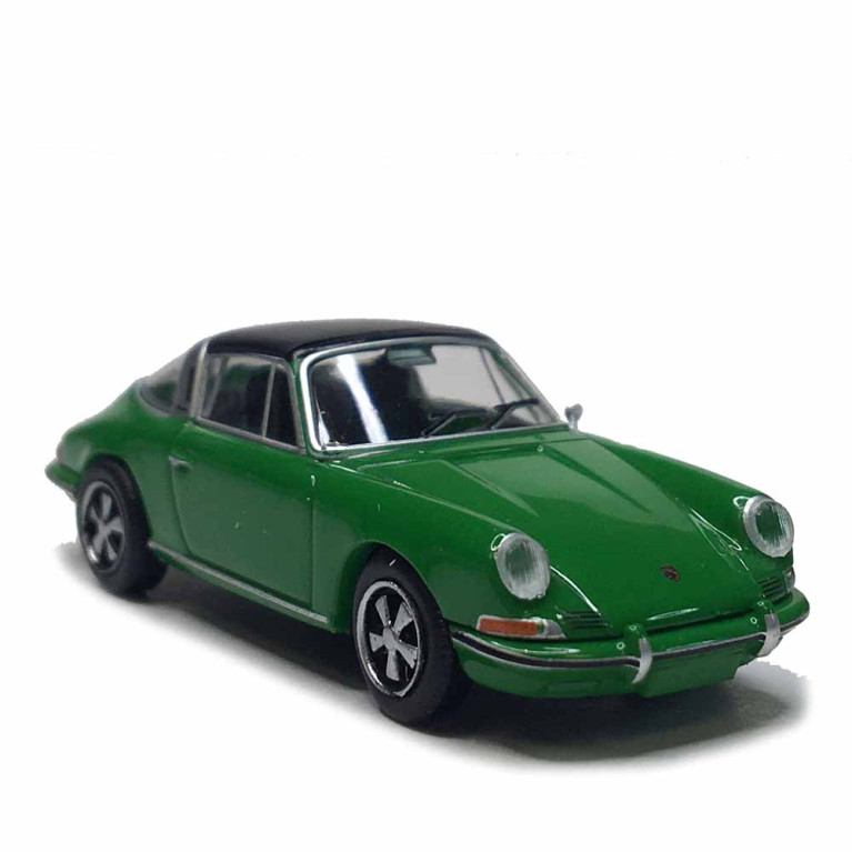 Porsche 911 targa, vert, 1964 - BREKINA 91645 - HO 1/87