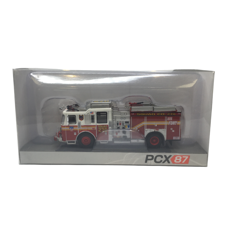 Seagrave attacker, FNDY, squad 270, Queens, 2013 - BREKINA 870844 - HO 1/87