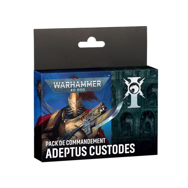 Warhammer 40.000, Pack de Commandement, Adeptus Custodes - WARHAMMER 01050143001 01-15
