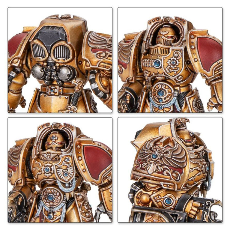 Warhammer 40.000, the Horus Heresy, Adeptus/Legio Custodes, Sodalité de Terminator Aquilon  - WARHAMMER 99123043011 77-12