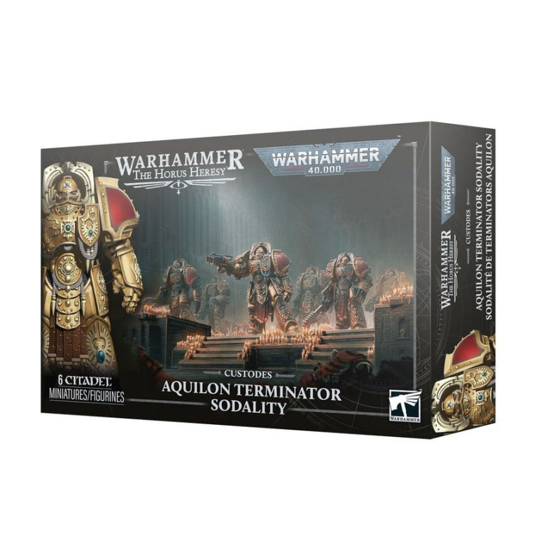 Warhammer 40.000, the Horus Heresy, Adeptus/Legio Custodes, Sodalité de Terminator Aquilon  - WARHAMMER 99123043011 77-12
