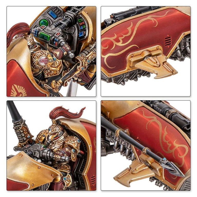 Warhammer 40.000, the Horus Heresy, Adeptus/Legio Custodes, Sodalité de Motojets Gyrfalcon - WARHAMMER 99123043013 77-03