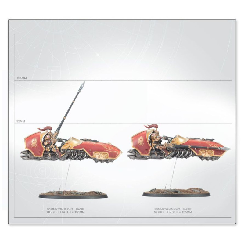 Warhammer 40.000, the Horus Heresy, Adeptus/Legio Custodes, Sodalité de Motojets Gyrfalcon - WARHAMMER 99123043013 77-03