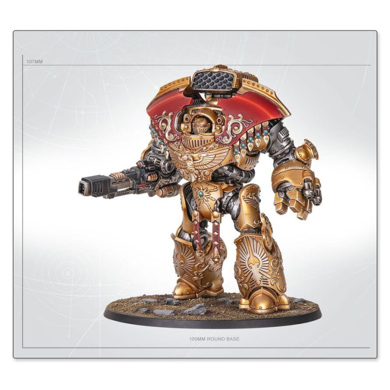 Warhammer 40.000, the Horus Heresy, Adeptus/Legio Custodes, Dreadnought Lourd Telemon - WARHAMMER 99123043012 77-02