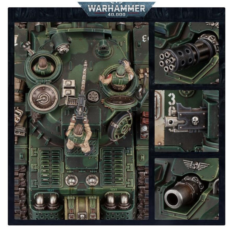 Warhammer 40.000, Astra Militarum, Char de combat Rogal Dorn - WARHAMMER 99120105095 47-31
