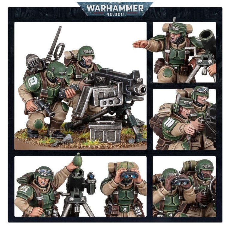 Warhammer 40.000, Astra Militarum, Escouade d'armes lourdes - WARHAMMER 99120105097 47-19