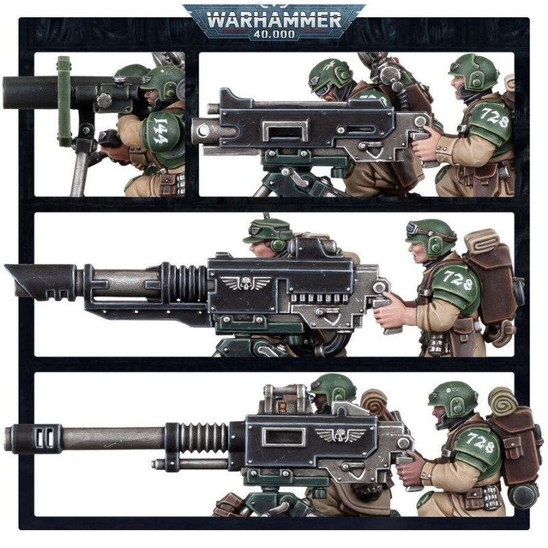 Warhammer 40.000, Astra Militarum, Escouade d'armes lourdes - WARHAMMER 99120105097 47-19