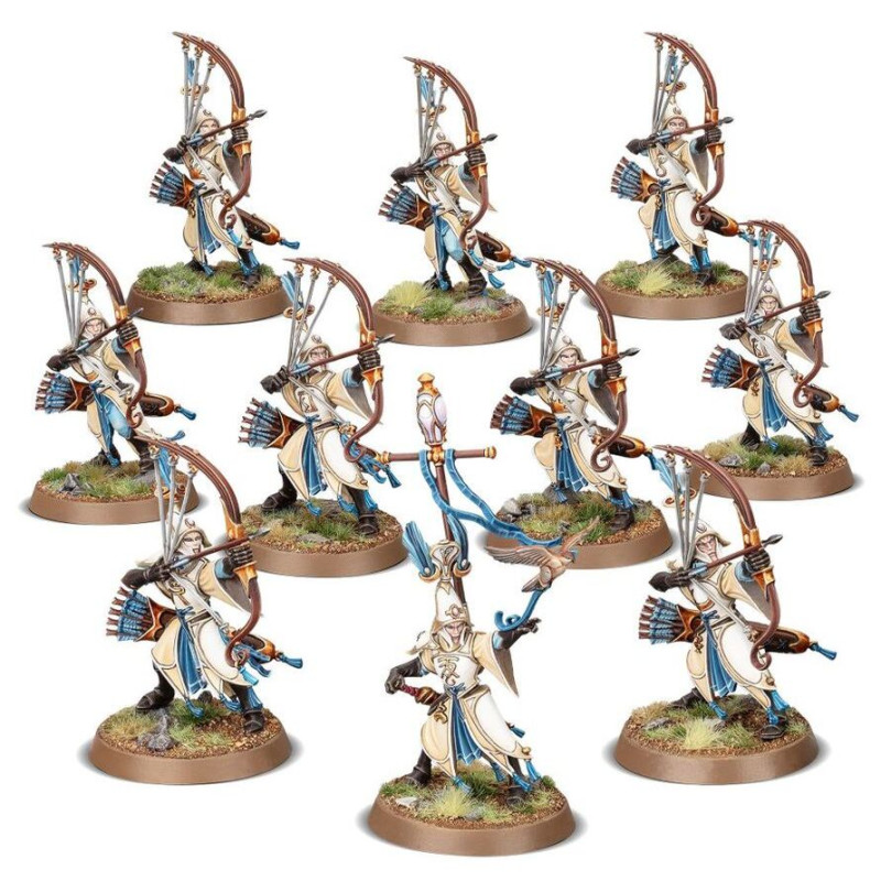 Warhammer Age of Sigmar, Lumineth Realm-Lords, Vanari Auralan Sentinels - WARHAMMER 99120210059 87-58