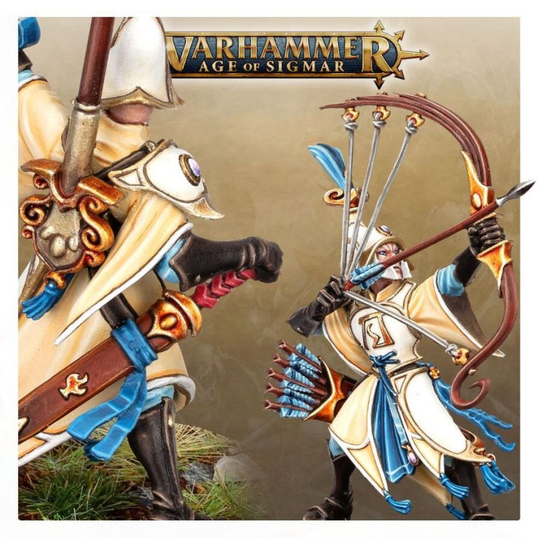 Warhammer Age of Sigmar, Lumineth Realm-Lords, Vanari Auralan Sentinels - WARHAMMER 99120210059 87-58
