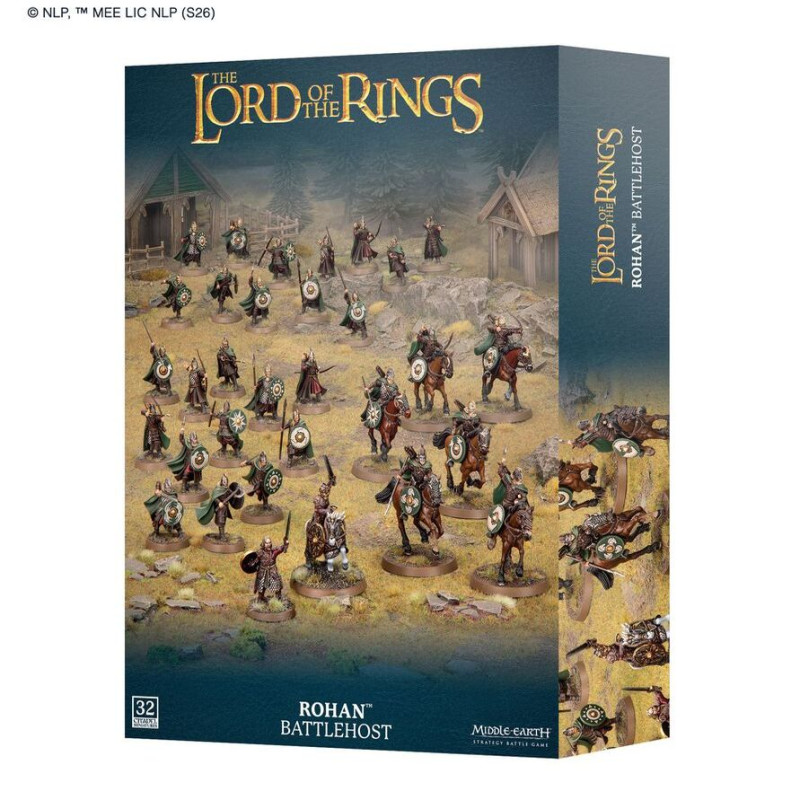 The Lord of the Rings, Battlehost, Rohan - WARHAMMER 99121464049 30-107