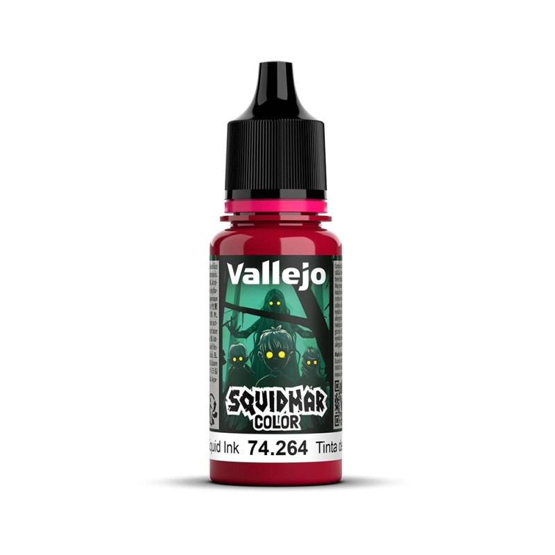 Squid Ink - 18ml Squidmar Color - VALLEJO 74.264