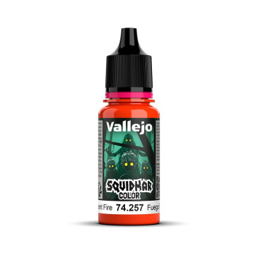 Fire Fluorescent - 18ml Squidmar Color - VALLEJO 74.257