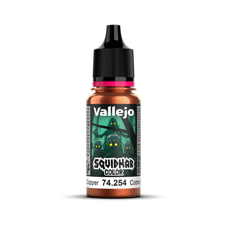 Graveyard Copper Métallique - 18ml Squidmar Color - VALLEJO 74.254
