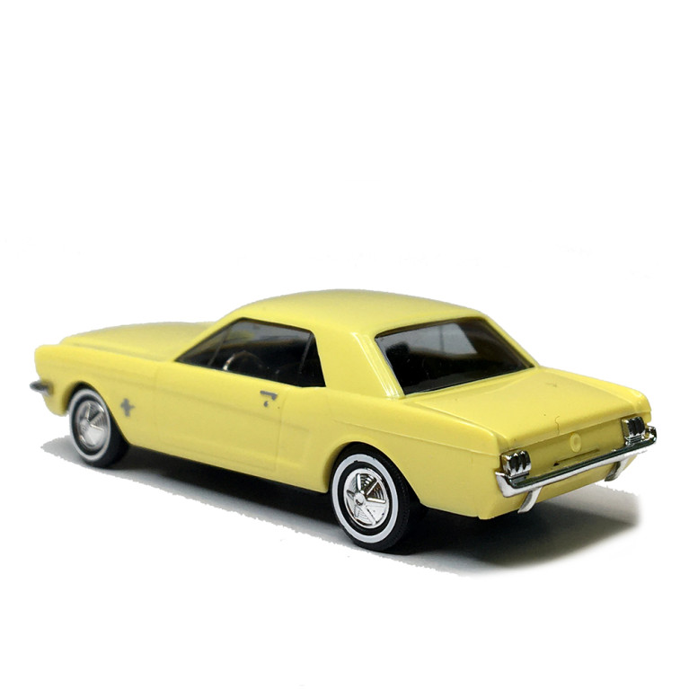 Ford Mustang, coupé, jaune, 1964 - BUSCH 47566 - HO 1/87