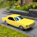 Ford Mustang, coupé, jaune, 1964 - BUSCH 47566 - HO 1/87