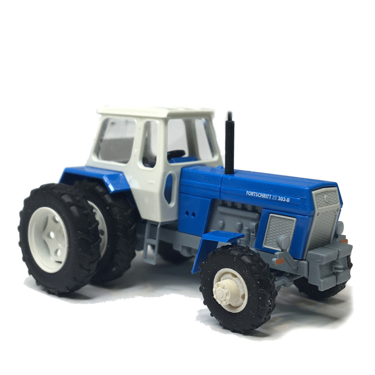 Fortschritt ZT 303-D, tracteur pneus jumelés, 1967 - BUSCH 54206 - HO 1/87