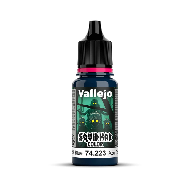 Mörk Blue - 18ml Squidmar Color - VALLEJO 74.223