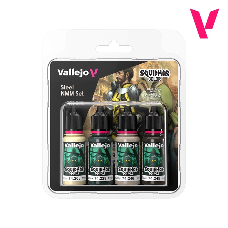 Pack Steel NMM - 18ml Squidmar Color - VALLEJO 74.311
