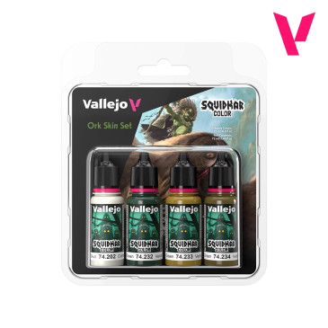 Pack Ork Skin - 18ml Squidmar Color - VALLEJO 74.307