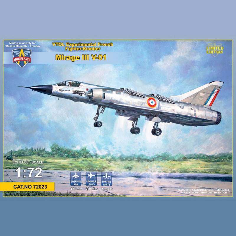 Mirage III V-01 - Modelsvit 72023 - 1/72