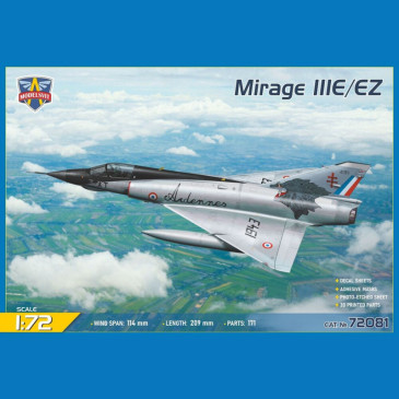 Mirage III E/EZ - Modelsvit 72081 - 1/72