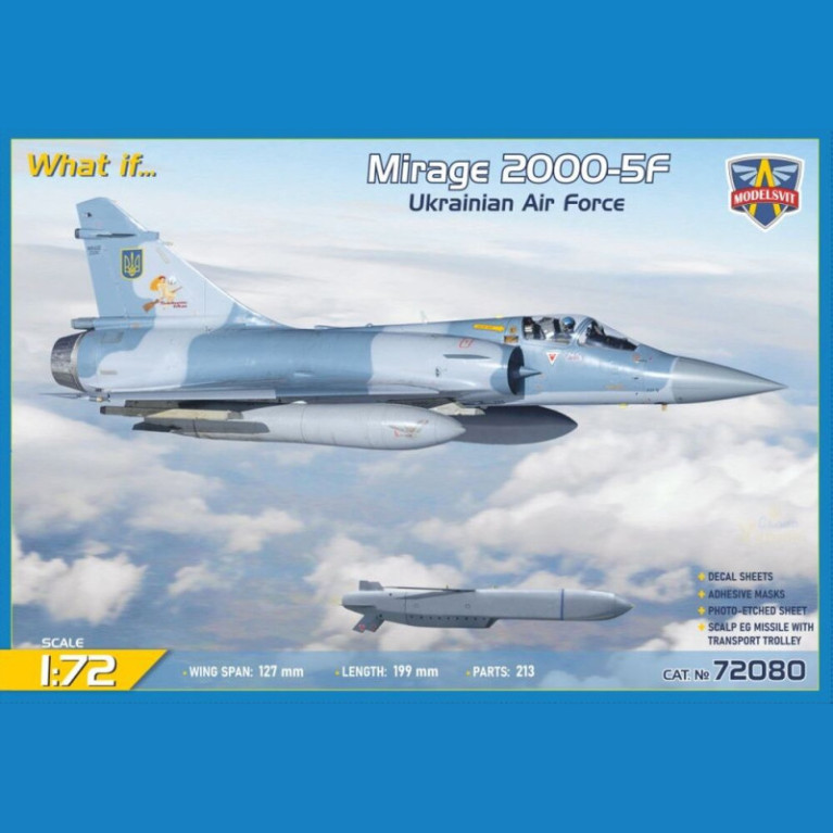 Mirage 2000-5F - Modelsvit 72080 - 1/72