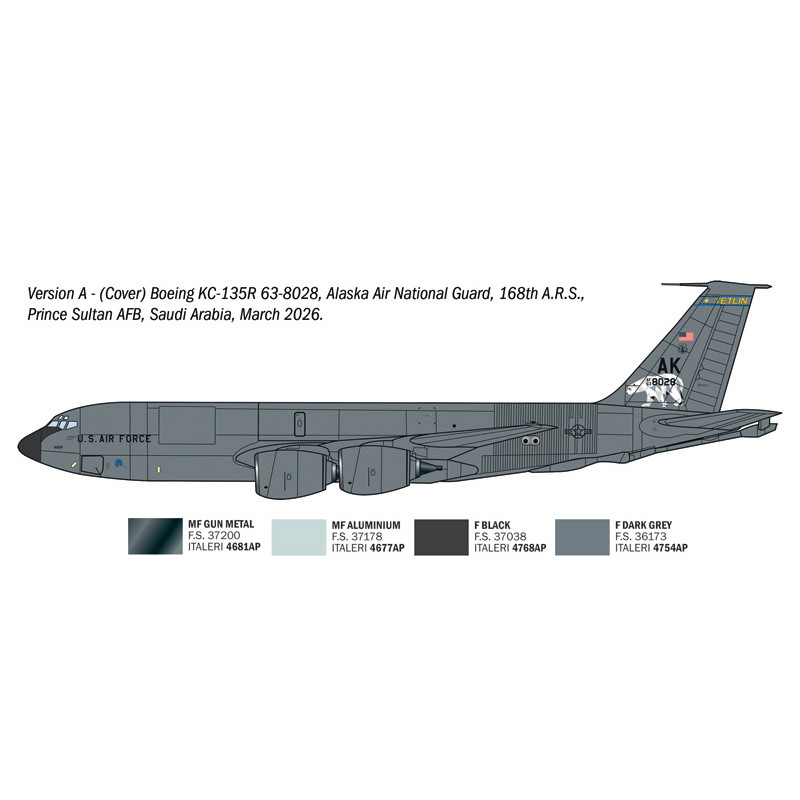 KC-135 R/FR Stratotanker - ITALERI 91281 - 1/72