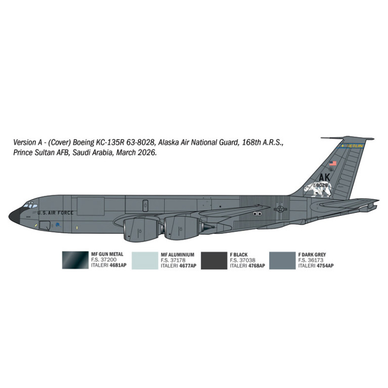 KC-135 R/FR Stratotanker - ITALERI 91281 - 1/72