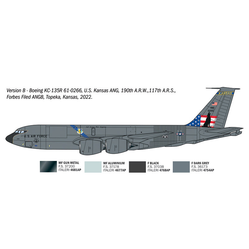 KC-135 R/FR Stratotanker - ITALERI 91281 - 1/72
