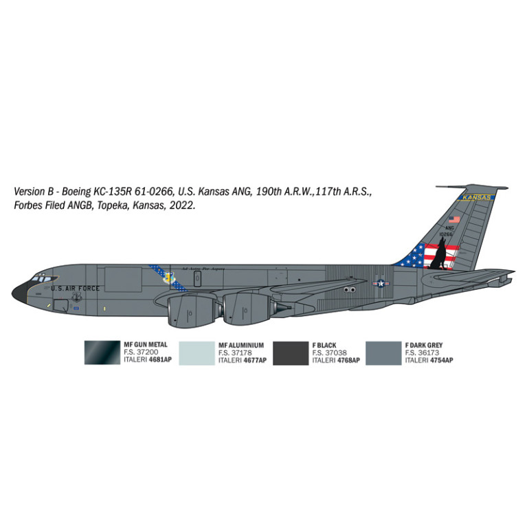 KC-135 R/FR Stratotanker - ITALERI 91281 - 1/72