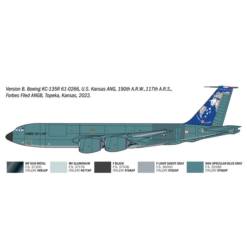 KC-135 R/FR Stratotanker - ITALERI 91281 - 1/72