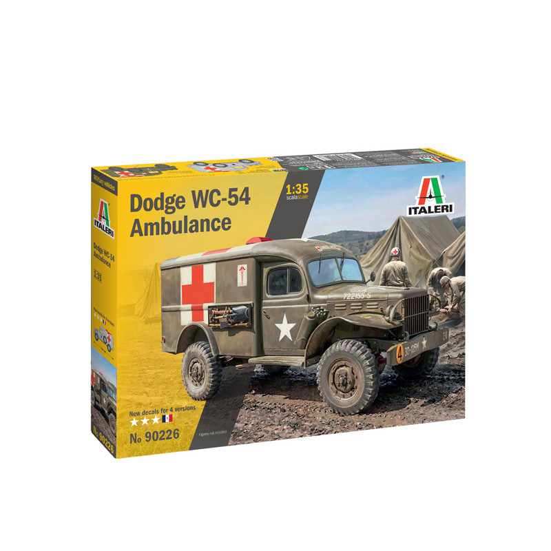 Dodge WC-54, ambulance - ITALERI 90226 - 1/35