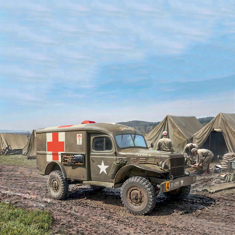 Dodge WC-54, ambulance - ITALERI 90226 - 1/35