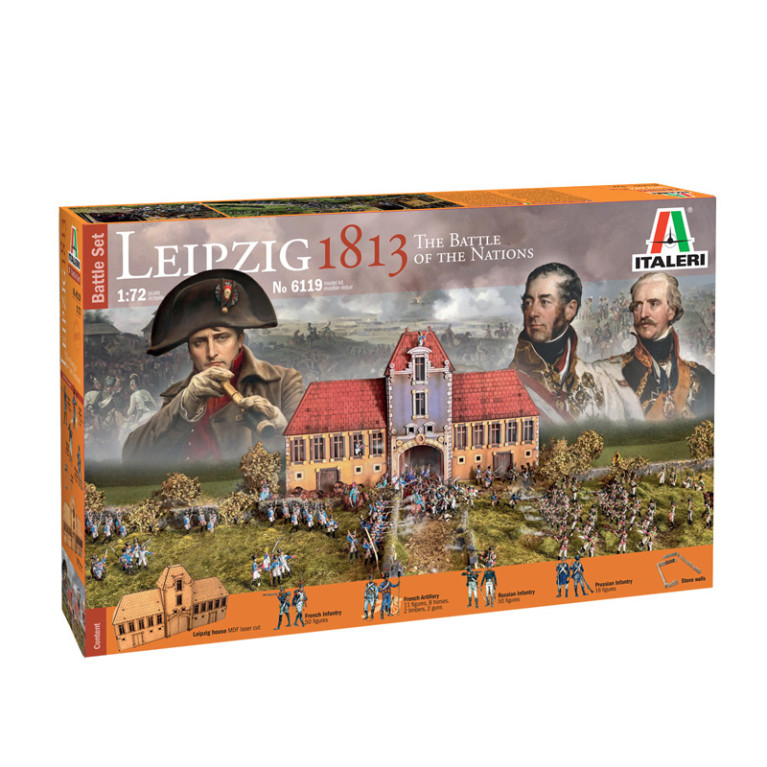 Leipzig 1813, la bataille des nations - ITALERI 6119 - 1/72