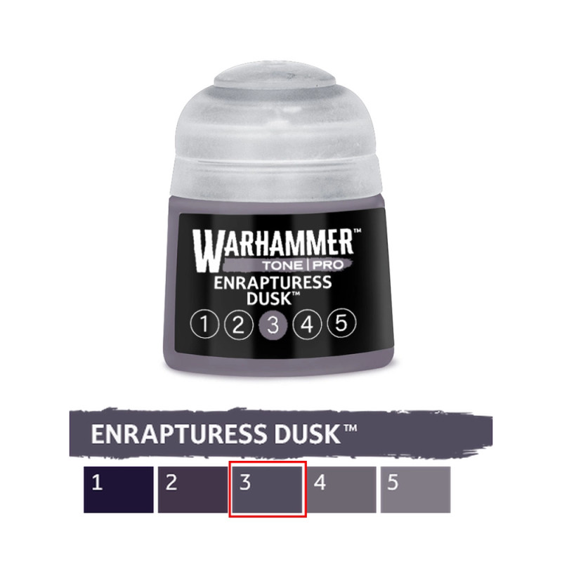 Enrapturess Dusk 3 - 12ml Tone Pro - WARHAMMER 99189961398 20-383
